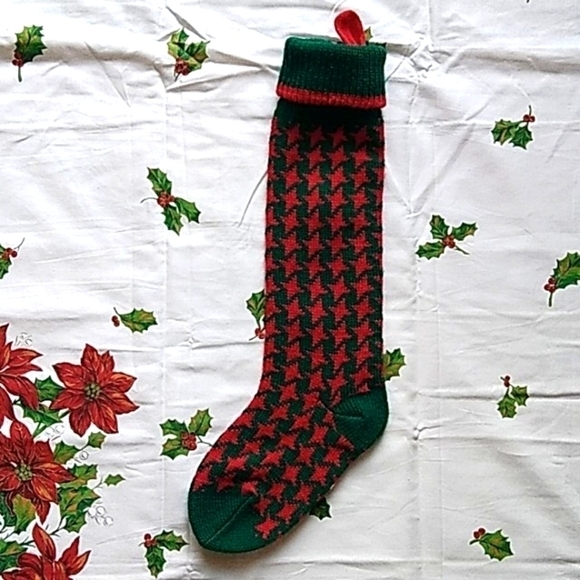 Department 56 Knit Christmas Stocking - Picture 1 of 8